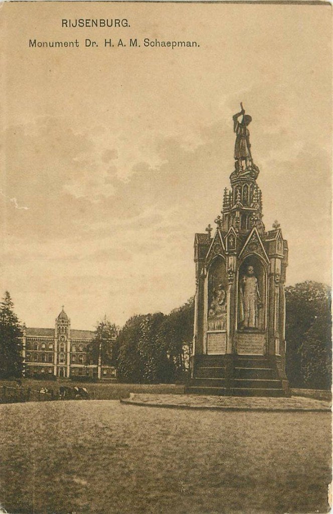 388-331-027 Driebergen-Rijsenburg Monument Dr Schaepman, Verzenden, Voor 1920, Utrecht