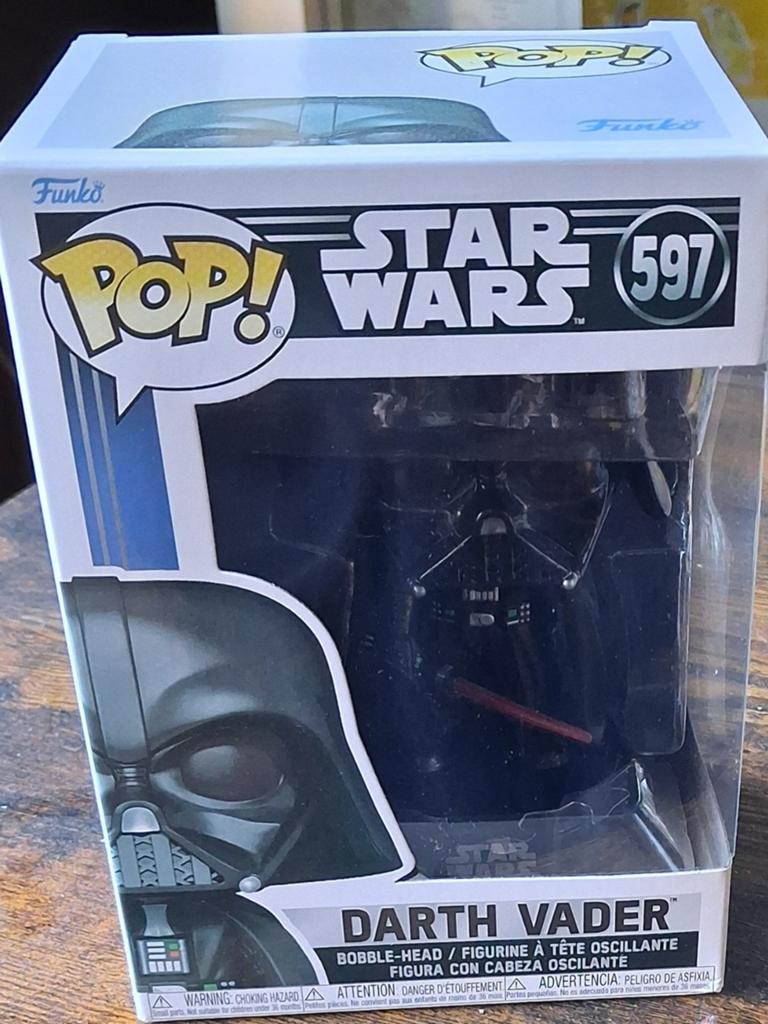 Funko Pop! Star Wars Darth Vader #597, Verzamelen, Speelgoed, Nieuw, Ophalen of Verzenden