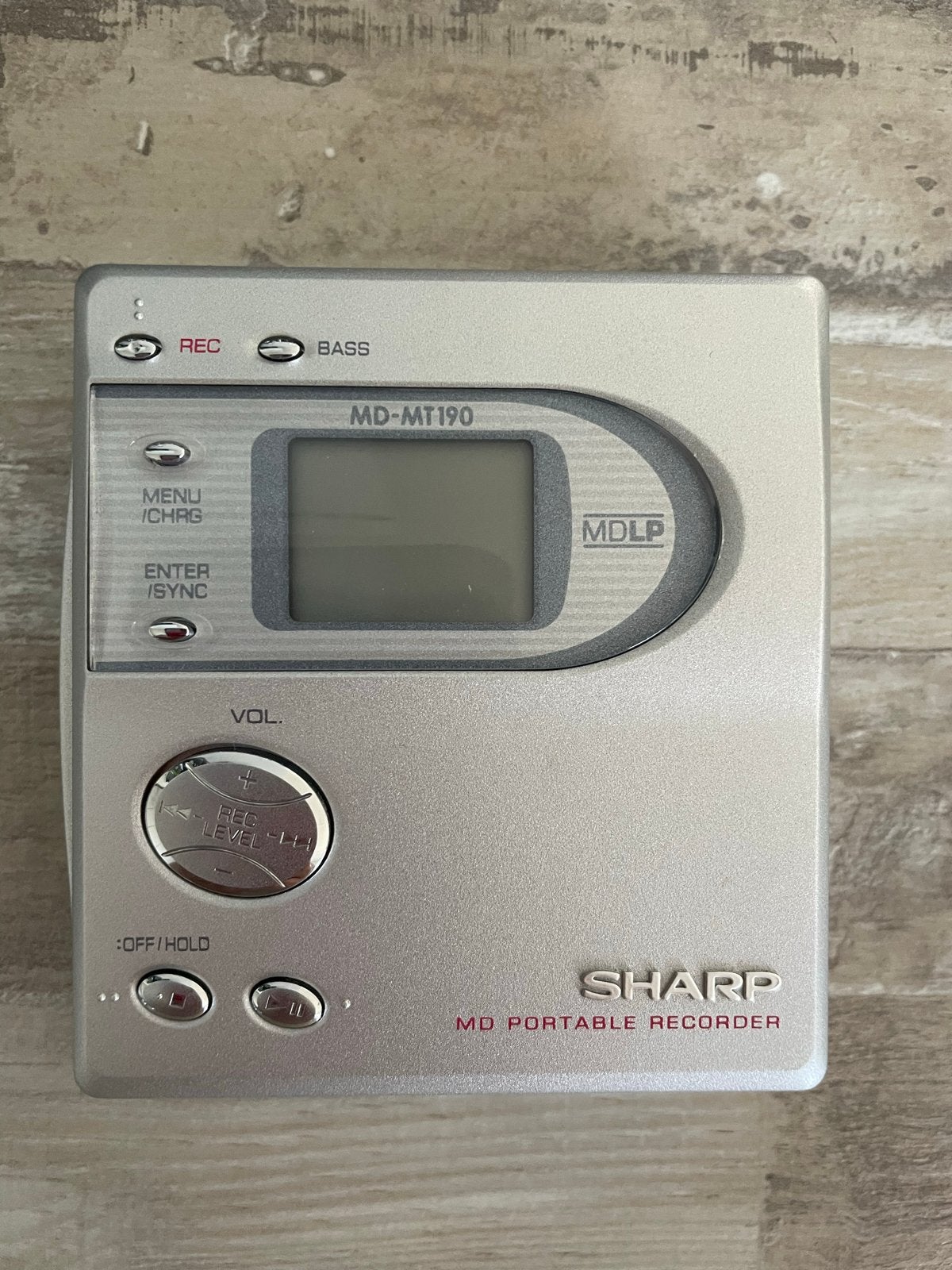 Sharp MD-MT190 Minidisc Recorder met accessoires, Ophalen of Verzenden, Minidisc-recorder