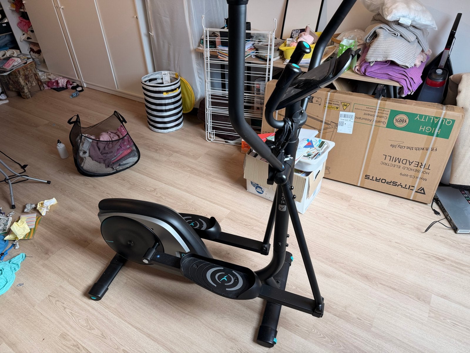 Decathlon Domyos Crosstrainer eshape 06 - Zo goed als nieuw, Ophalen, Zo goed als nieuw, Metaal, Crosstrainer