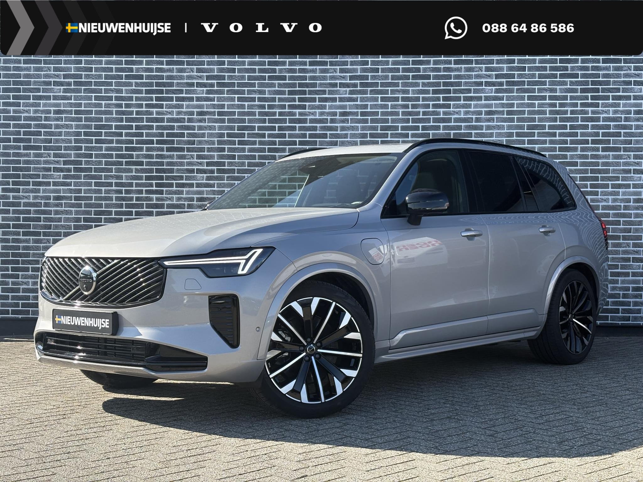 Volvo XC90 2.0 T8 Plug-in Hybrid AWD Ultra Dark | SOH:100% |, Dealer onderhouden, Gebruikt, Euro 6, 4 cilinders