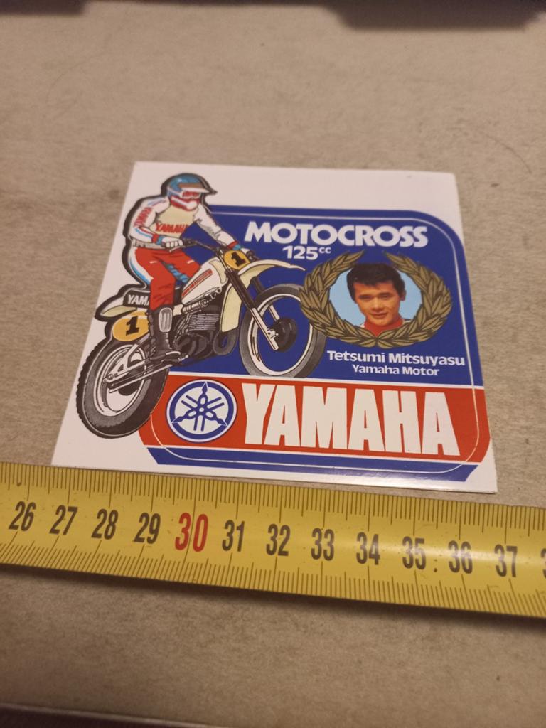 Motorcross 125cc tetsumi mitsuyasu yamaha, Verzamelen, Ophalen of Verzenden, Zo goed als nieuw