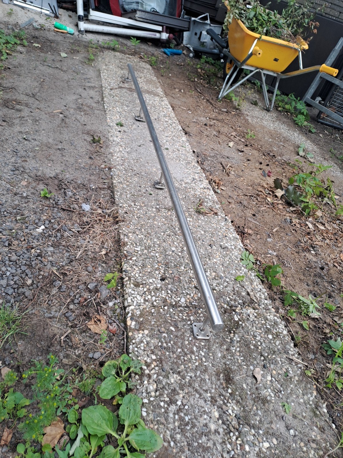 RVS reling / buis voor boot - 240 cm lang, Watersport en Boten, Ophalen of Verzenden, Gebruikt, Overige typen