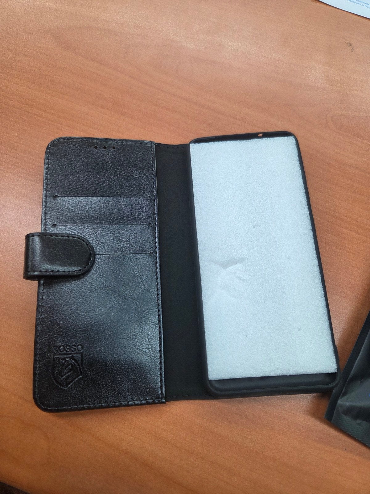 Lederen Telefoonhoesje voor Samsung Galaxy S20 Zwart, Ophalen of Verzenden, Nieuw, Overige modellen, Hoesje of Tasje