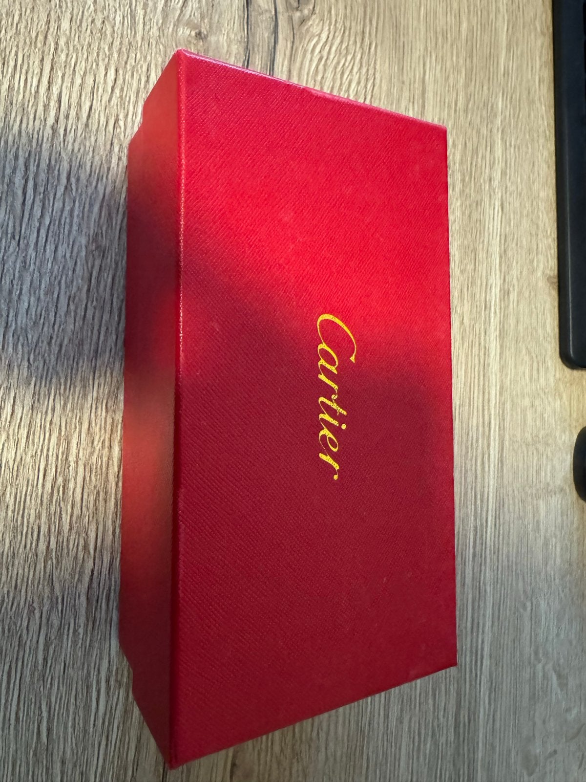 Cartier Zonnebril met originele doos en etui, Overige merken, Gebruikt, Zonnebril, Zwart