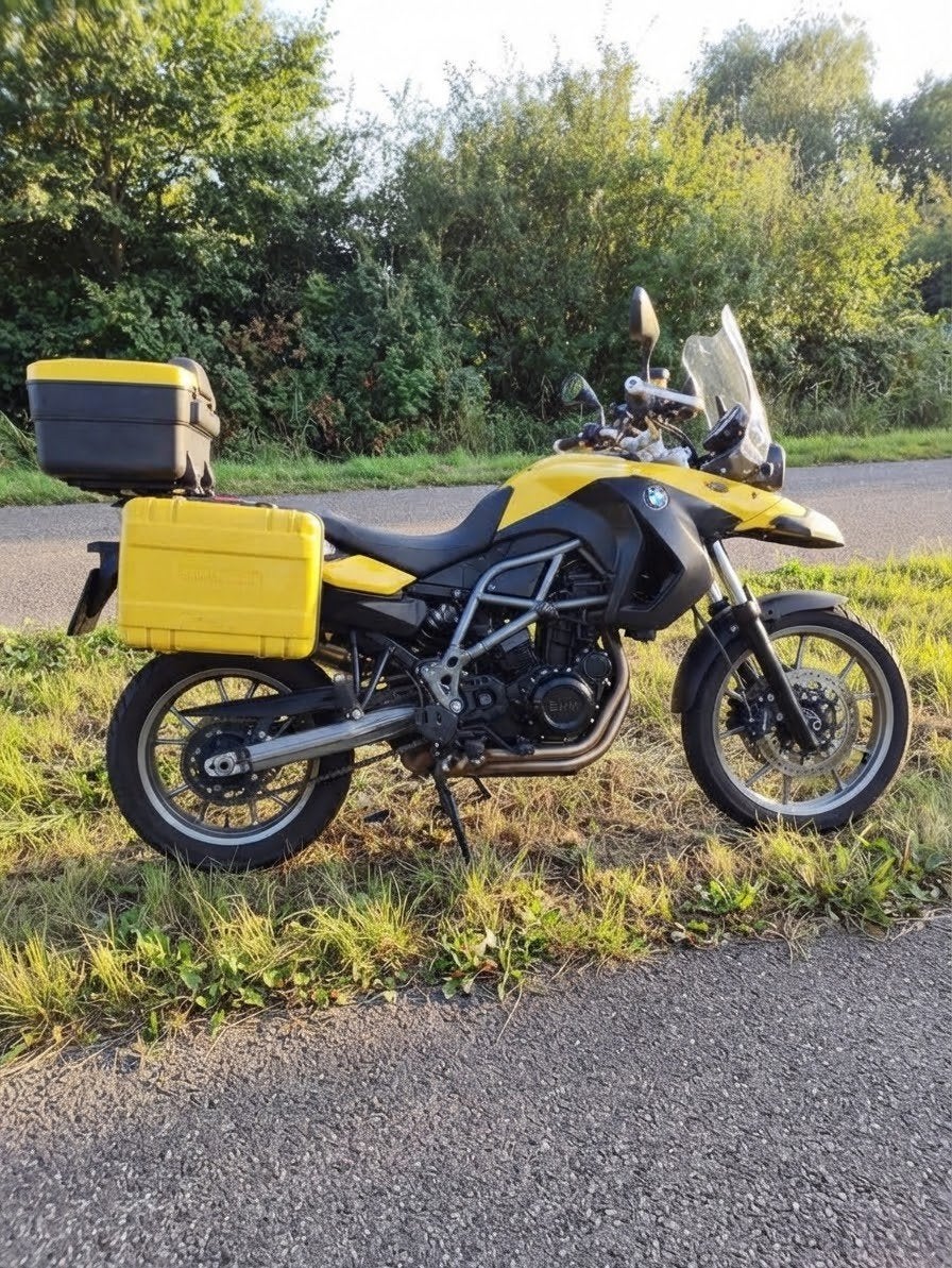 BMW F 650 GS,800CC 2 cilinder - Allroad motor met koffers, ABS, 2 cilinders, Occasion, Motorrijbewijs A