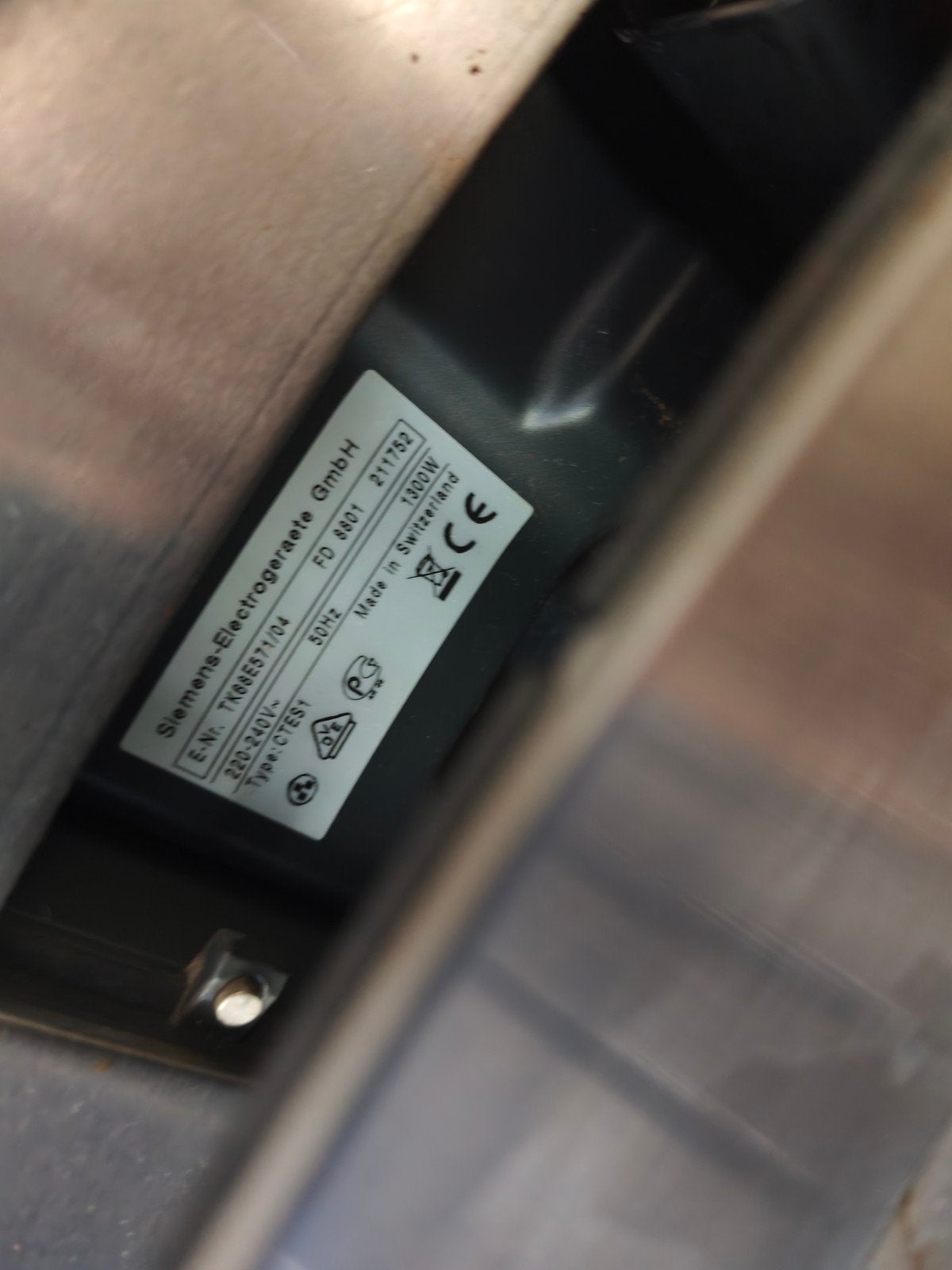 Siemens TK68E571/04, Witgoed en Apparatuur, Ophalen of Verzenden, Gebruikt