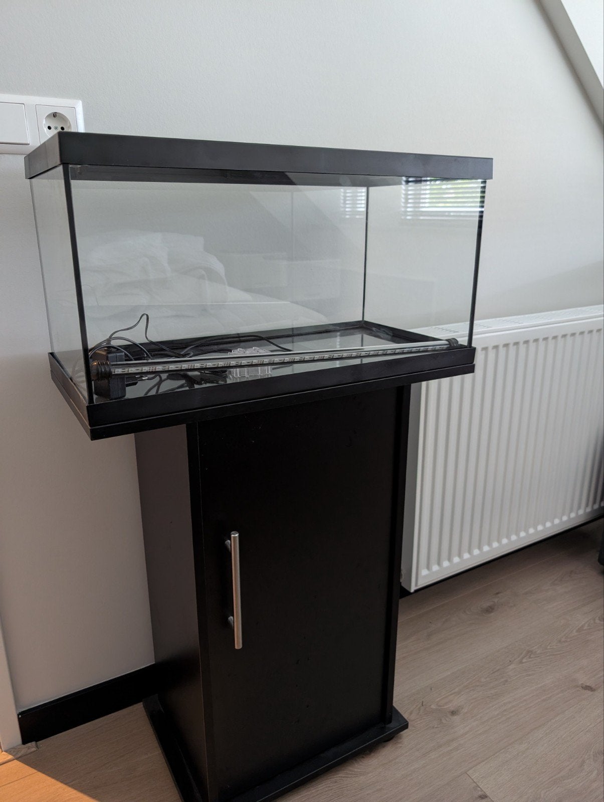 Aquarium 54 liter 60x30x30cm incl toebehoren, Ophalen, Leeg aquarium