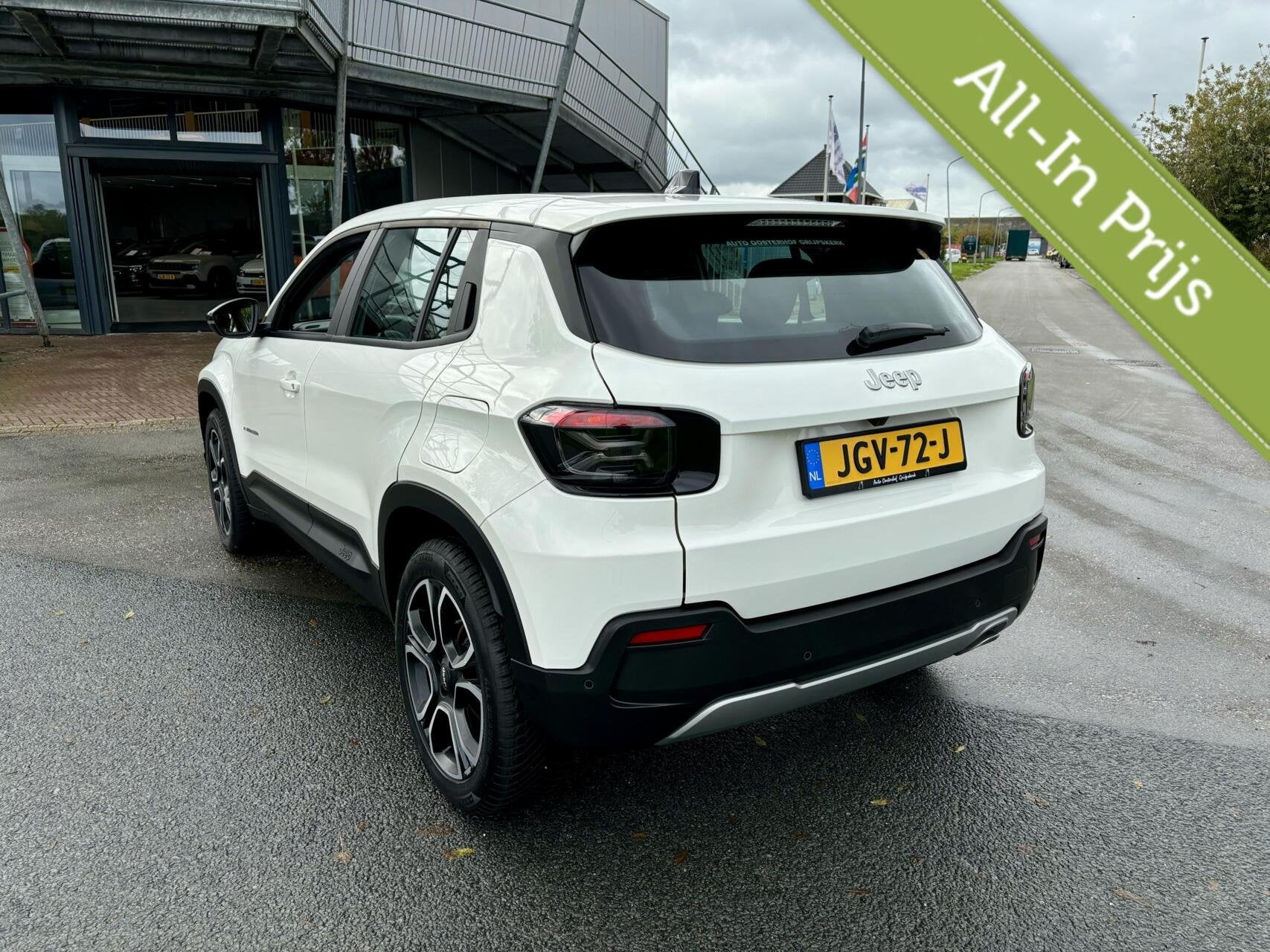 Jeep Avenger 100pk LIMITED + JBL Fabr.Gar 09-2027, Voorwielaandrijving, 1199 cc, 620 kg, Wit