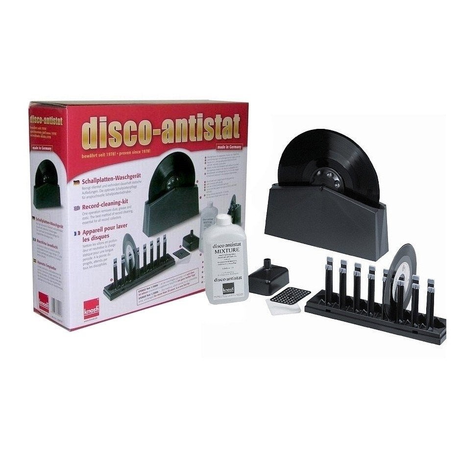 Knosti Disco Antistat platenwasmachine set, Ophalen of Verzenden, Nieuw, Thorens