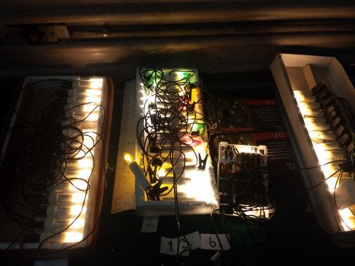 136 ] kerstboom verlichting  retro, Ophalen of Verzenden, 'T Olde Gre-j, Info@toldegrej.nl, Endepoelstraat 20f Didam