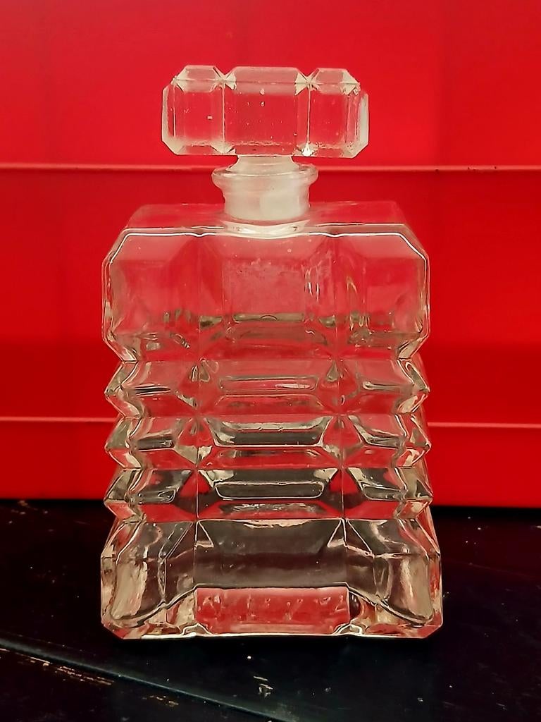 Diverse antieke parfumflesjes waaronder uraniumglas, Antiek en Kunst, Antiek | Glas en Kristal, Ophalen of Verzenden