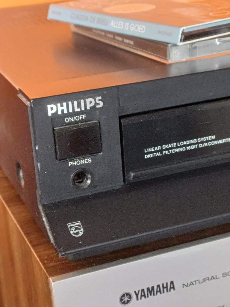 Philips CD 471 CD-speler uit de jaren '80 - Goede staat, Audio, Tv en Foto, Cd-spelers, Ophalen of Verzenden, Gebruikt, Philips