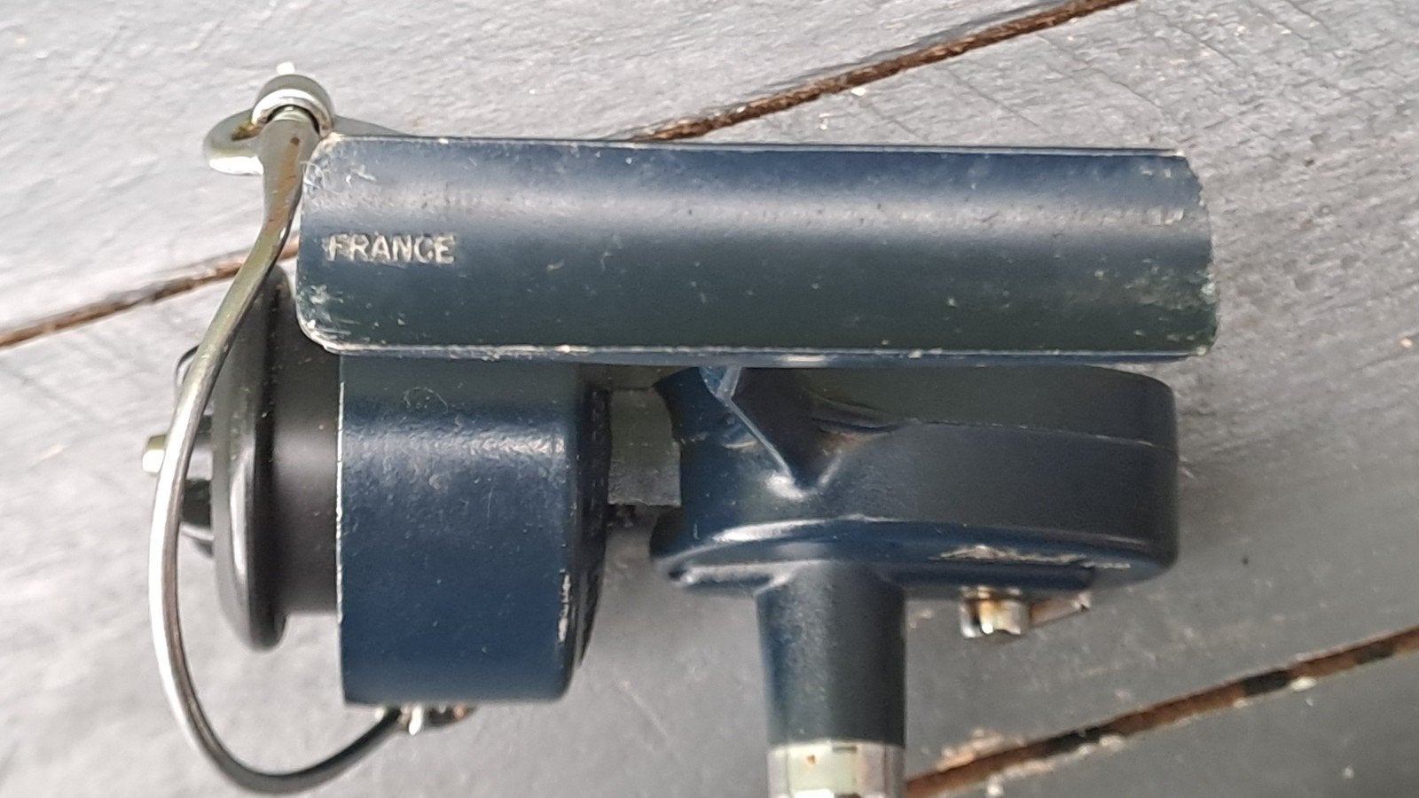 Vintage Mitchell 408 High Speed vismolen - Made in France, Gebruikt, Molen, Niet bekend, geproduceerd in Frankrijk, Ophalen of Verzenden