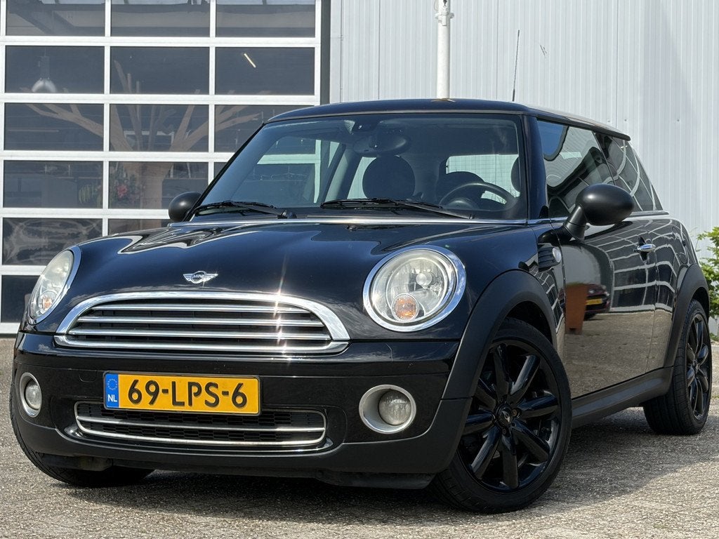 MINI Mini 1.6 One Salt 75pk | Nieuwe apk | Airco automatisch, Voorwielaandrijving, Euro 5, Stof, Zwart