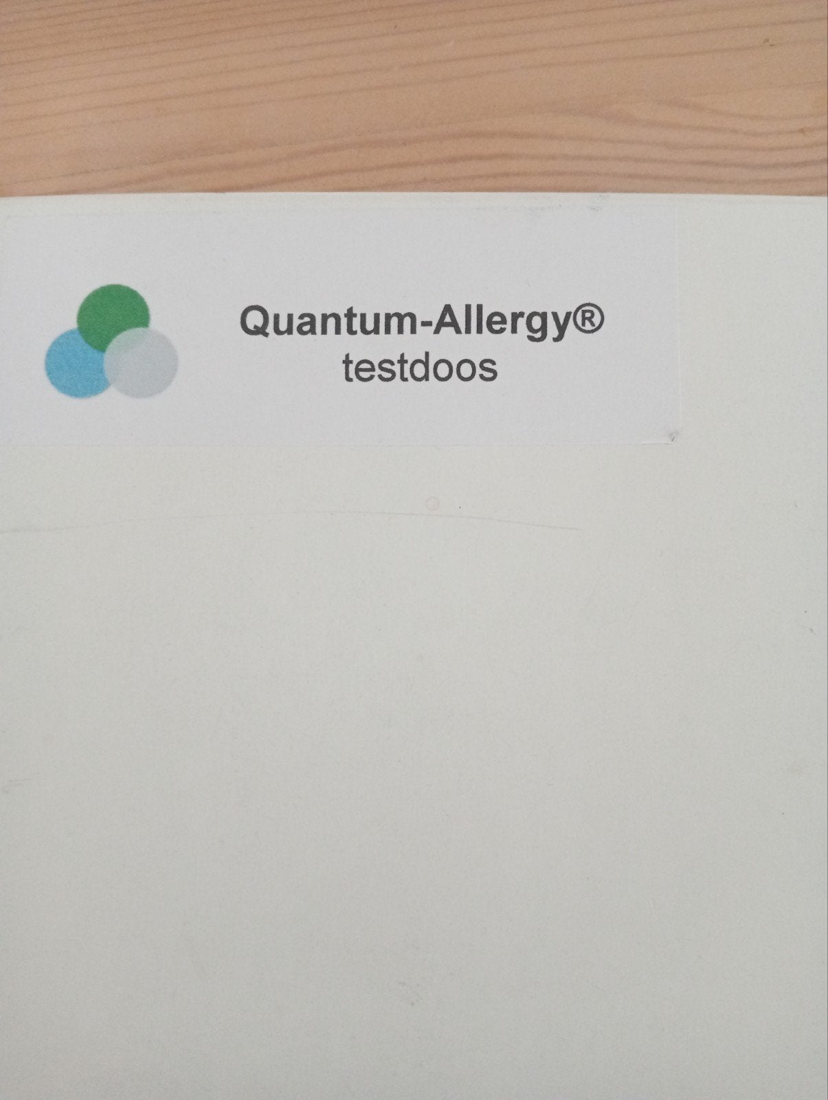 Allergie, intolerantie testset, Ophalen, Zo goed als nieuw, Overige typen