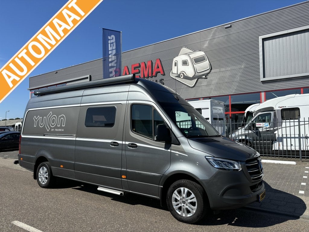 Frankia Yucon 7.0 Lounge rondzit Mercedes V6 automaat, Buscamper of Camperbus, Ringverwarming, Tot en met 2, 6 tot 7 meter