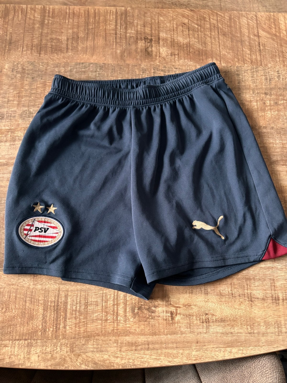 PSV Puma voetbalbroekje maat 164, Ophalen of Verzenden, Zo goed als nieuw, Jongen, Sport- of Zwemkleding