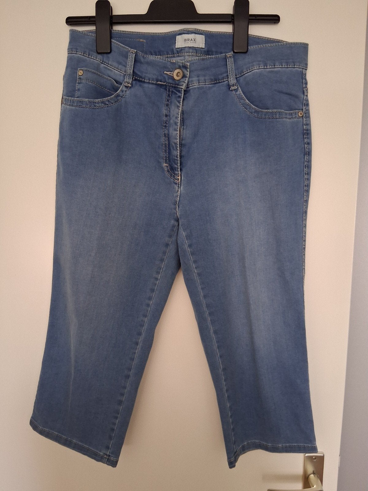 Capri ,jeans Brax , Nieuw, Ophalen, Nieuw, Blauw, W33 - W36 (confectie 42/44)
