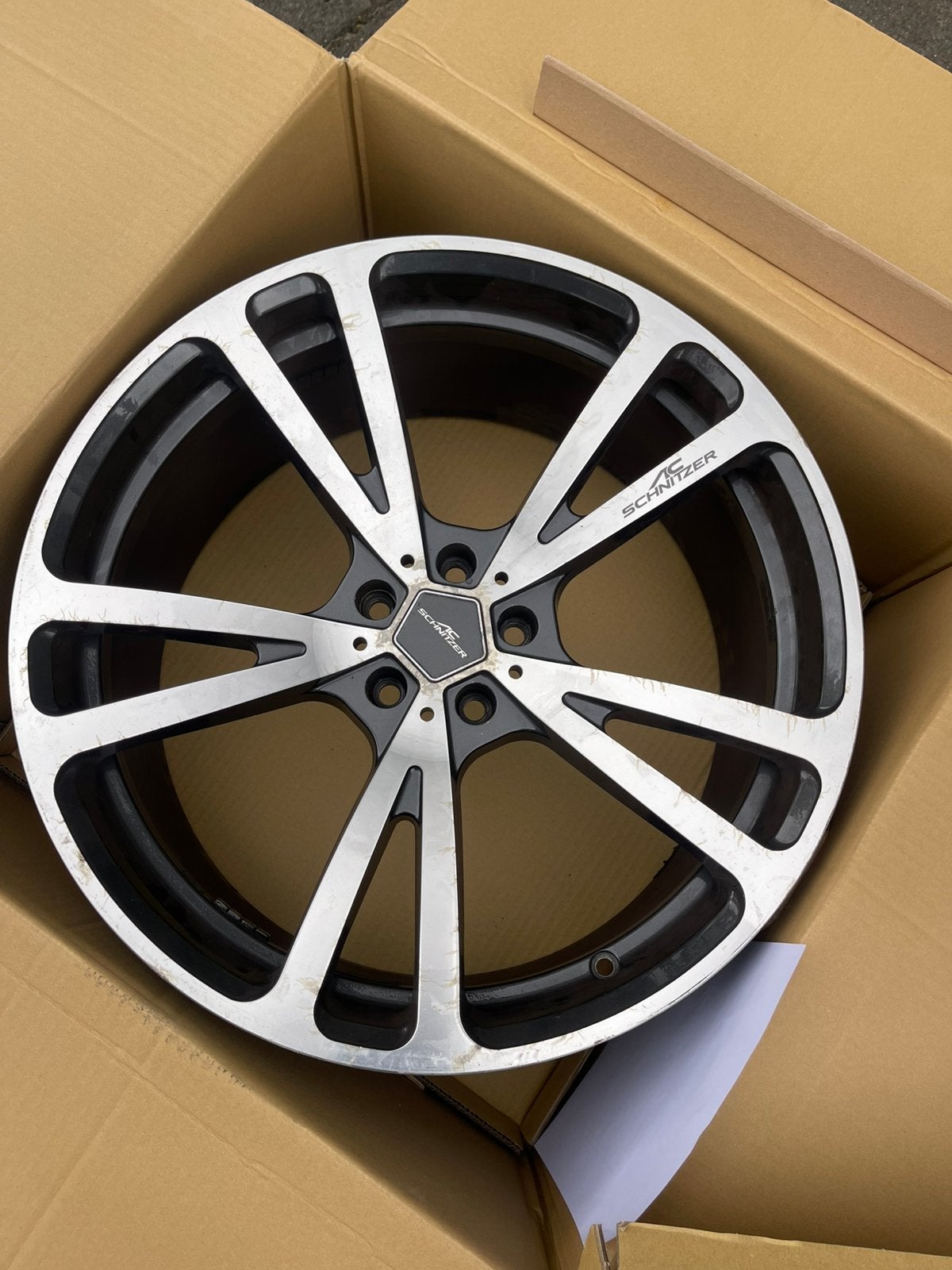 AC Schnitzer velgen 21 inch, Ophalen of Verzenden, 21 inch, Zomerbanden, Velg(en)