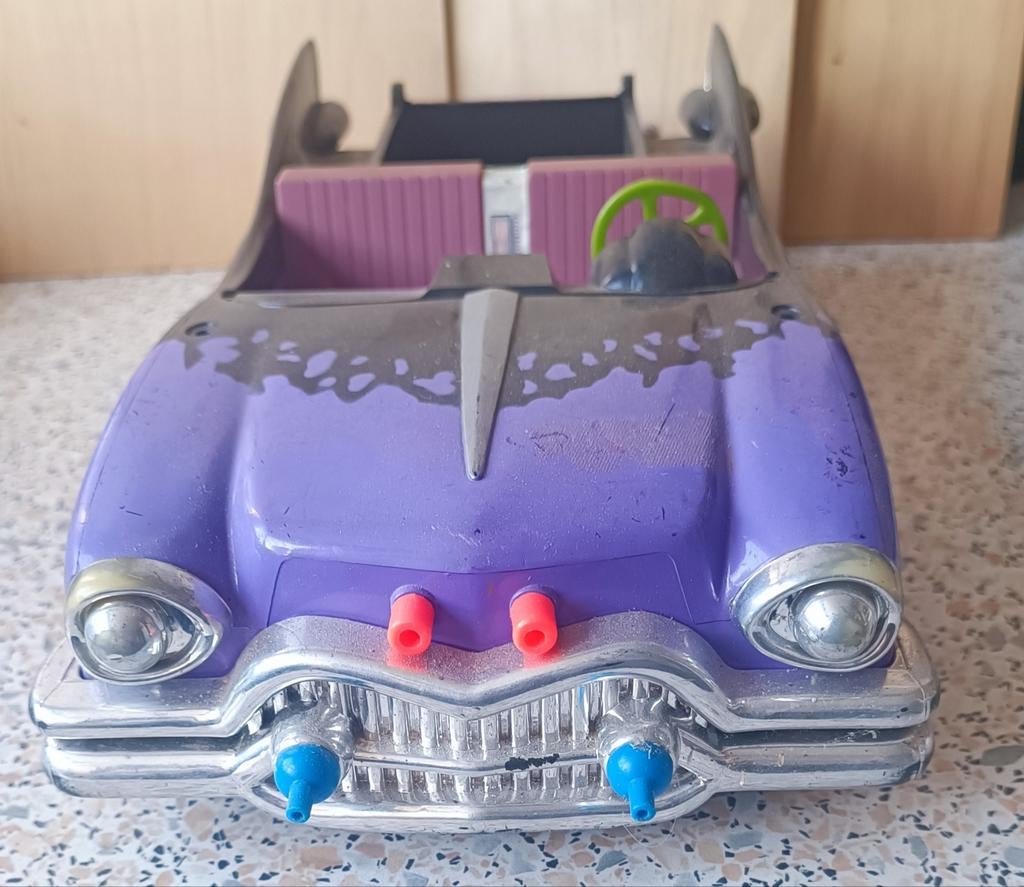 Vintage Ghostbusters Ecto-1 speelgoedauto, Ophalen of Verzenden, Gebruikt