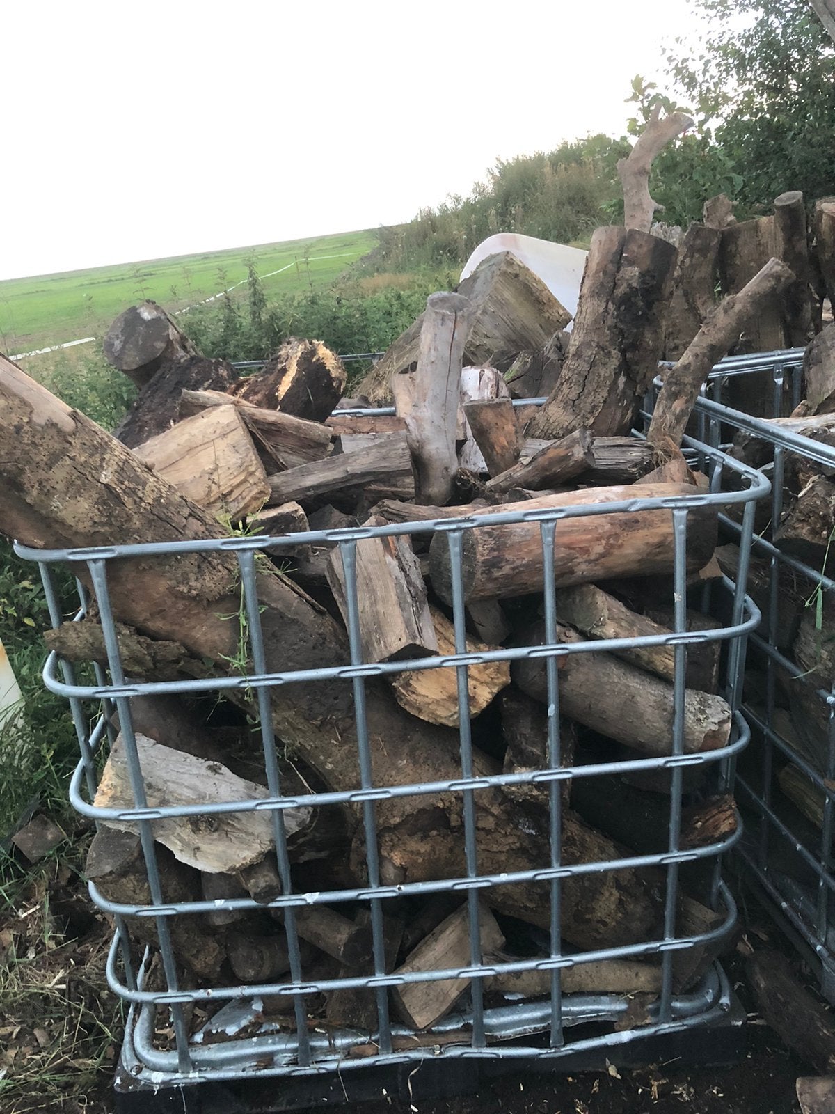 Brandhout, Tuin en Terras, Haardhout, 3 tot 6 m³, Ophalen of Verzenden, Blokken