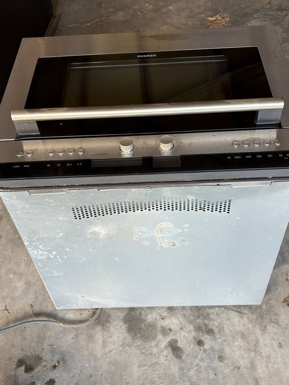 Siemens innoWave combimagnetron - Inbouw, Witgoed en Apparatuur, Ophalen, Combimagnetron, Gebruikt, 60 cm of meer
