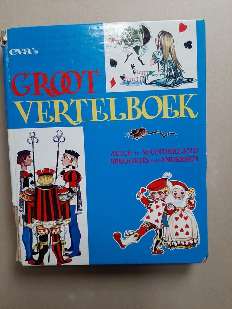 Groot Vertelboek: Alice in Wonderland & Sprookjes Andersen, Ophalen of Verzenden, Gelezen, Lewis Carroll, Hans Christian Andersen