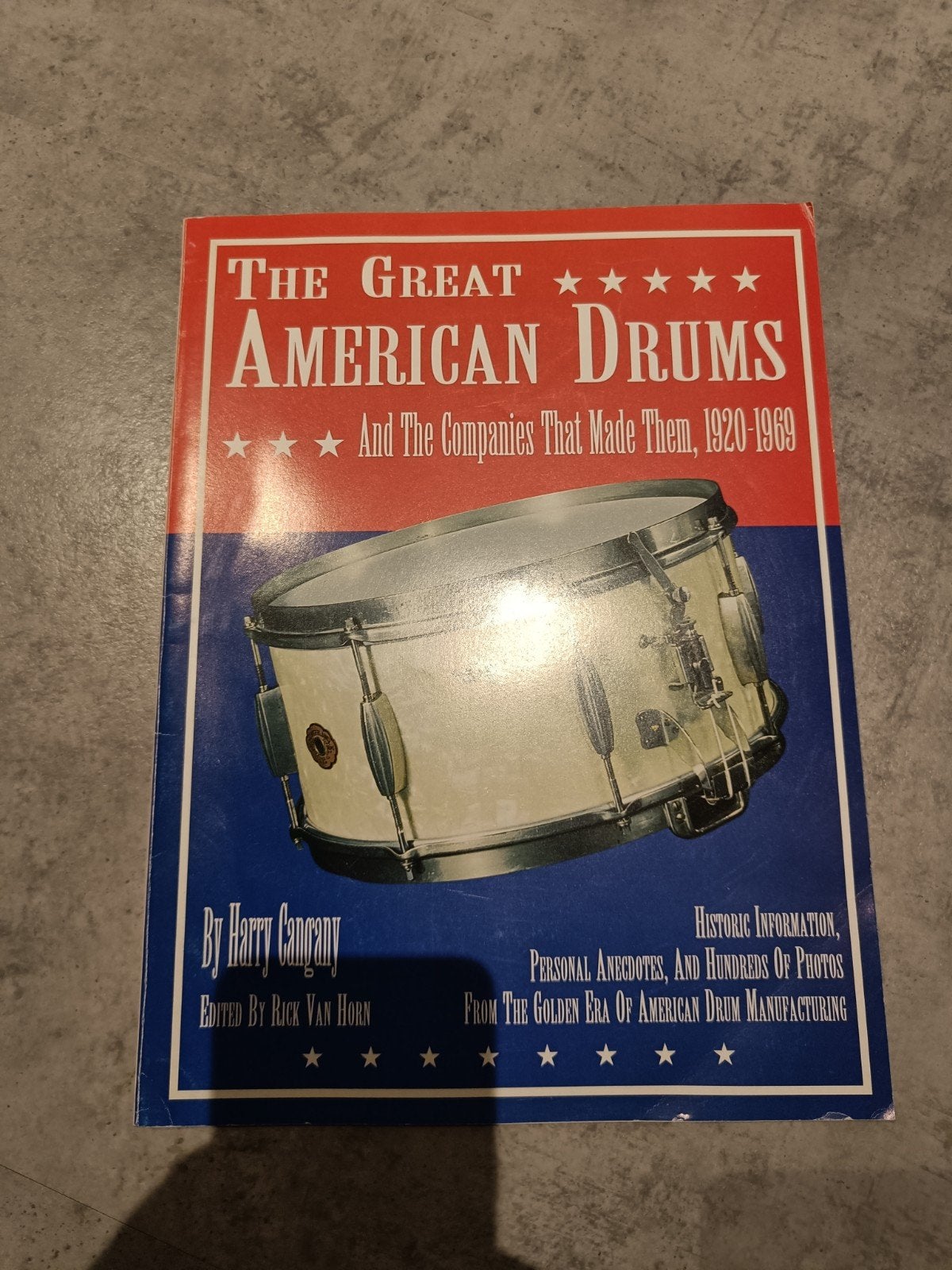 The great American Drums- Tijdschrift, Ophalen of Verzenden, Zo goed als nieuw, Instrument, Harry Cangany