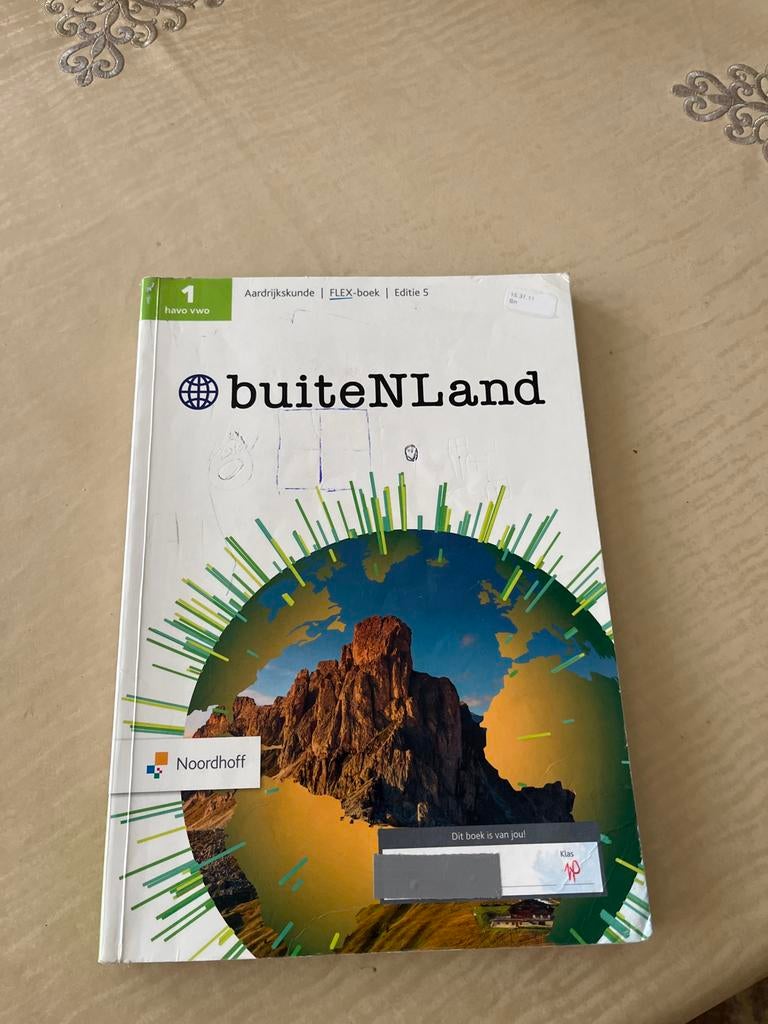 buiteNLand Aardrijkskunde FLEX-boek Editie 5 havo vwo, Boeken, Ophalen of Verzenden, Gelezen, HAVO, Aardrijkskunde