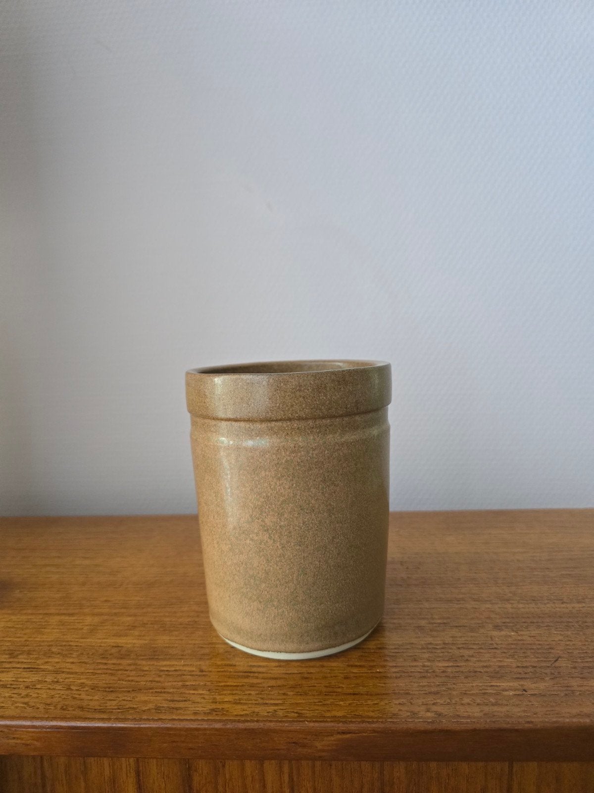 Vintage Studio Keramiek Pot Japandi Scandi 70s 80s, Antiek en Kunst, Ophalen of Verzenden