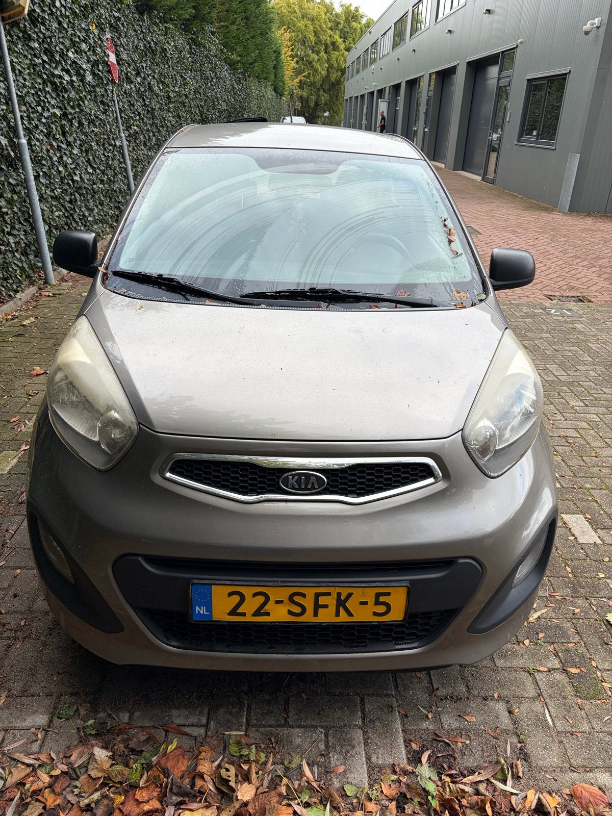 Kia Picanto 1.0 Cvvt 5-DRS 2011 Grijs, Auto's, Voorwielaandrijving, Zwart, 400 kg, Origineel Nederlands