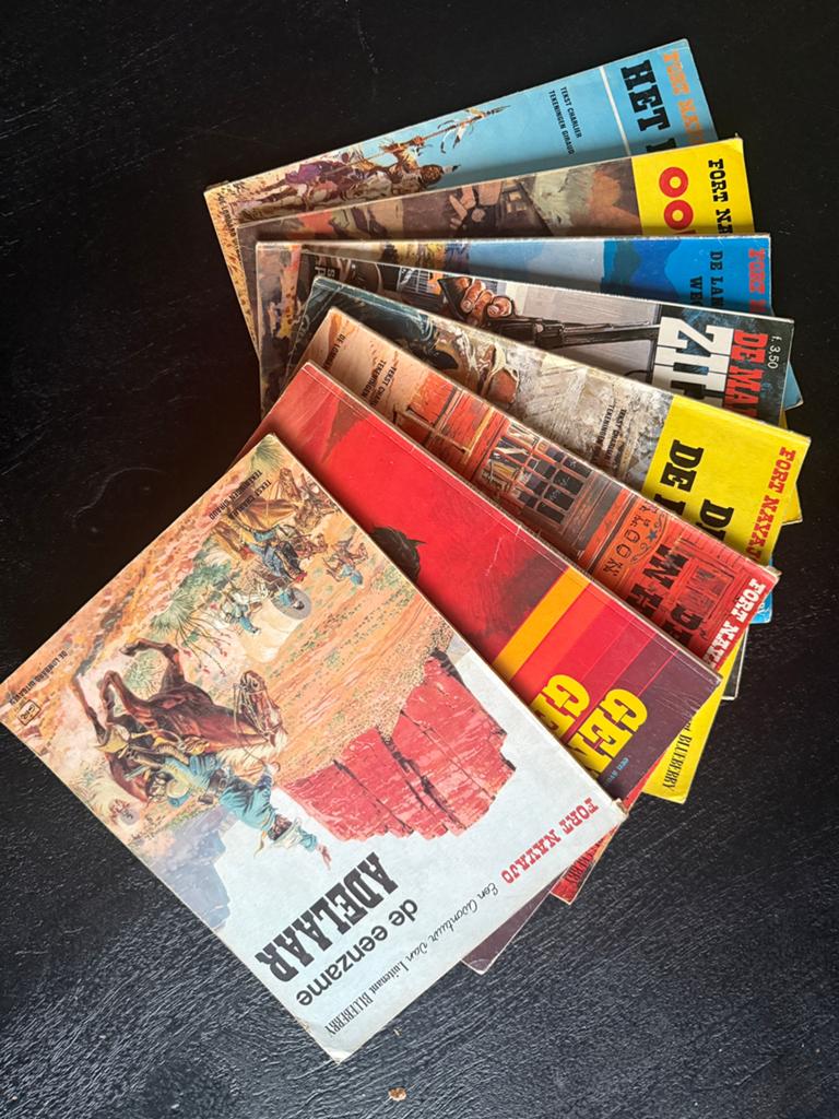 Fort Navajo avontuur van Luitenant Blueberry, Boeken, Meerdere stripboeken, Ophalen of Verzenden, Gelezen