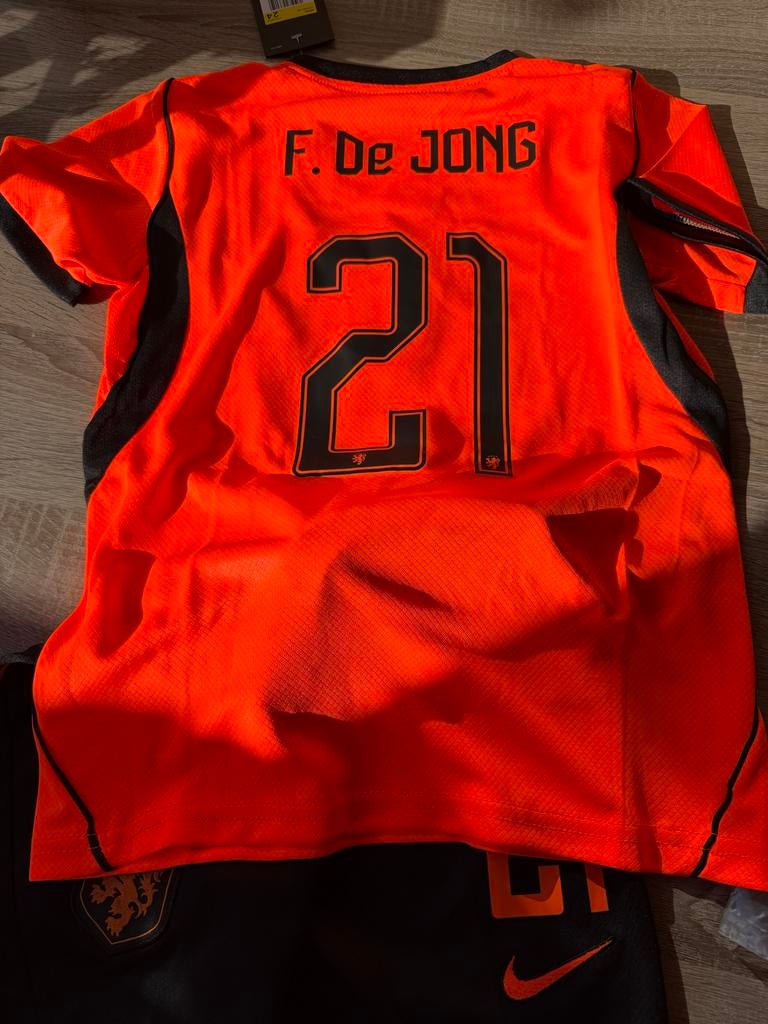 Wk 2026 tenue Nederlands eftal maat 140, Maat M, Ophalen of Verzenden, Nieuw, Set