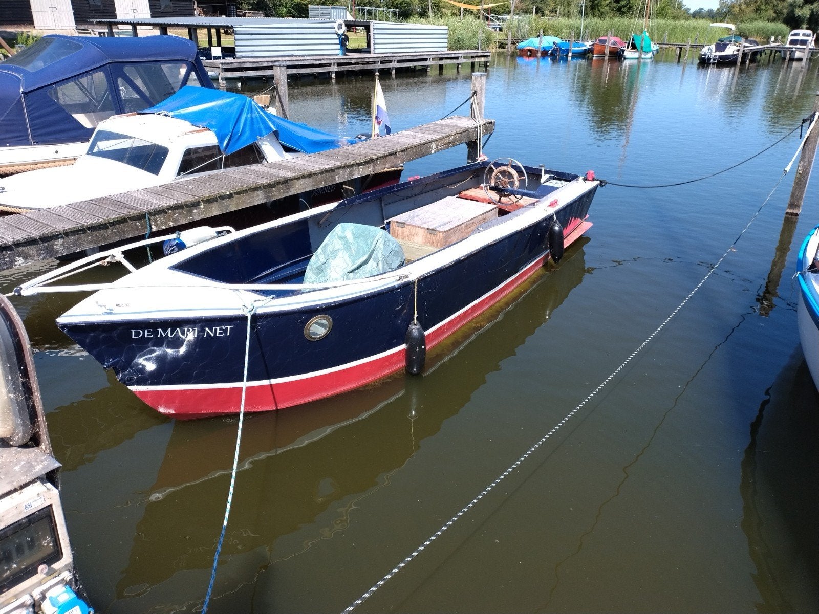 Oerdegelijke stalen sloep met Renault inboard motor, Ophalen, Gebruikt, Binnenboordmotor, 80 cm