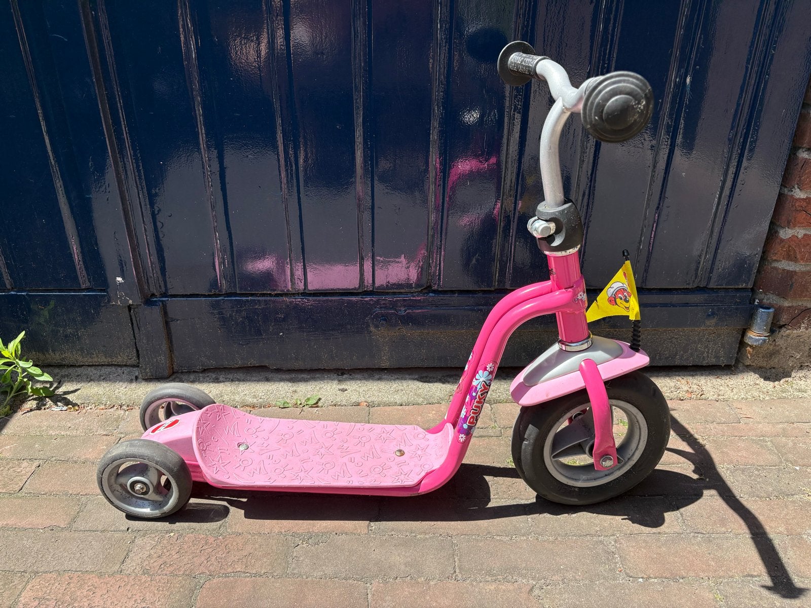 Puky kinderstep driewieler roze - eerste step kind, Fietsen en Brommers, Steps, Ophalen, Gebruikt, Gewone step