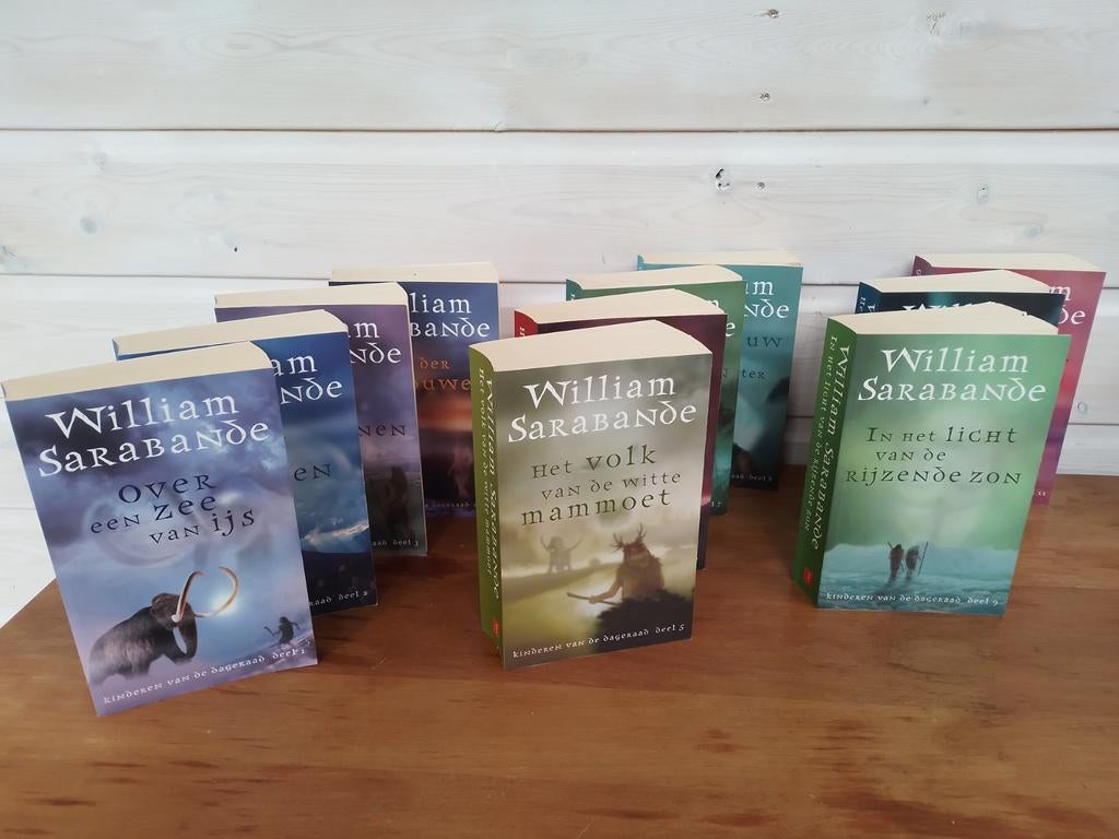 Kinderen van de Dageraad - William Sarabande (deel 1 t/m 11), Boeken, Ophalen of Verzenden, Gelezen, William Sarabande