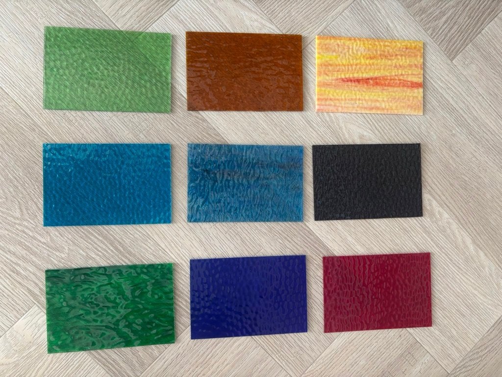 Mosaic Leaves Glass, Ophalen, Zo goed als nieuw