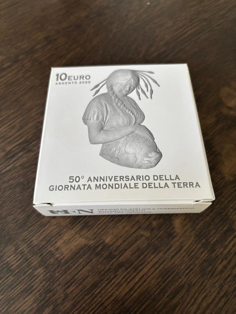 Vaticaan 10 euro 2020 (PROOF) "Pietà of Michelangelo", Vaticaanstad, Zilver, 10 euro, Verzenden