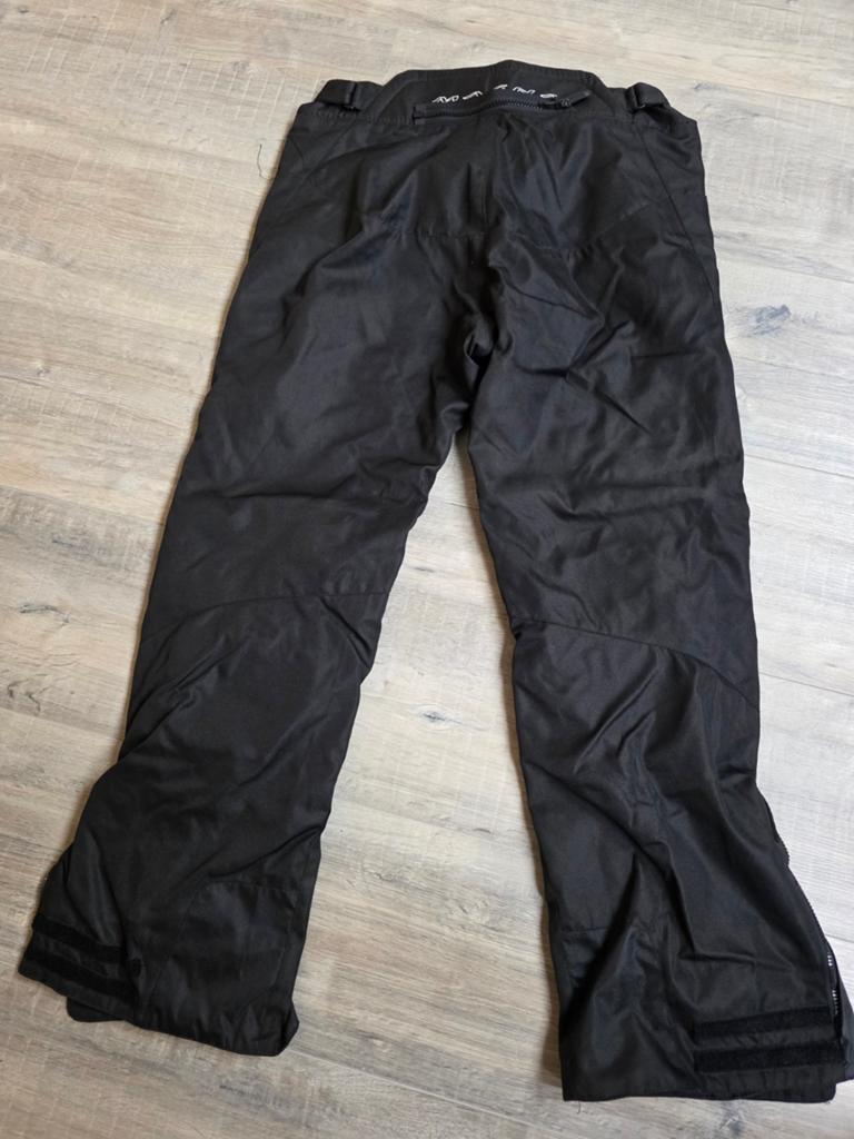 Macna motorbroek en jas set - Zwart/Neon Geel, Heren, Ophalen of Verzenden, Broek | textiel, Tweedehands