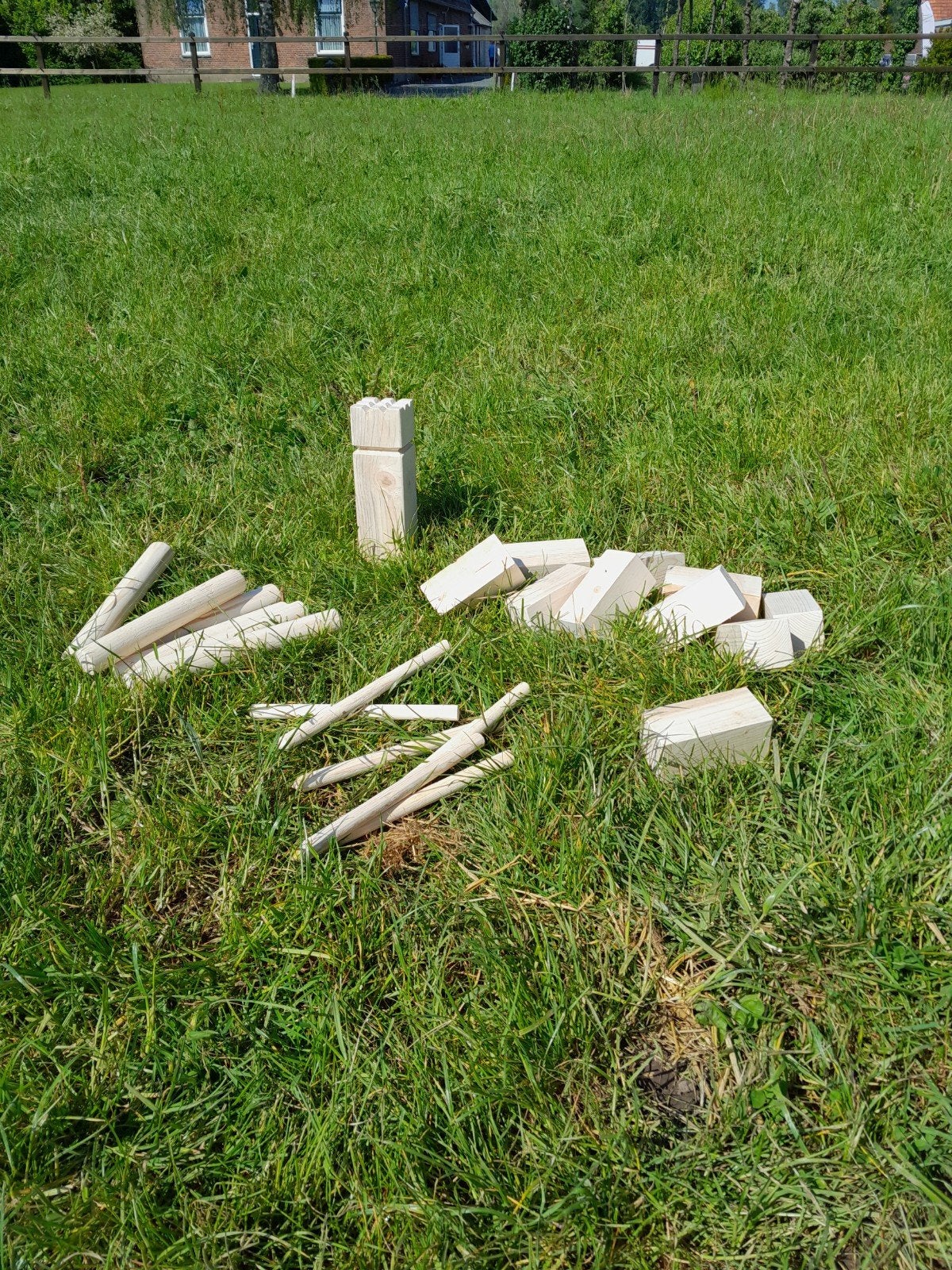 Kubb - te huur, Ophalen, Zo goed als nieuw, Overige