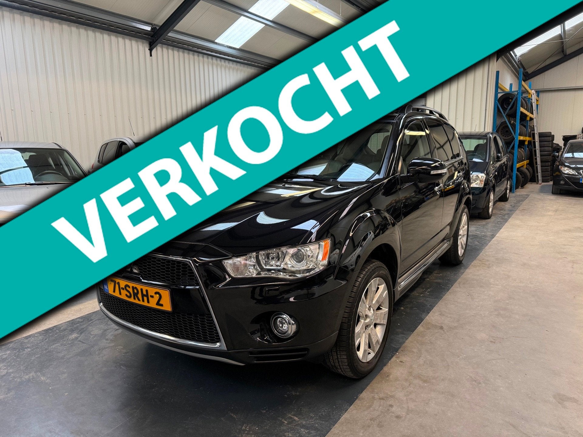 Mitsubishi Outlander 2.0 Edition Two AUTOMAAT/CLIMA/NAP/APK, Auto's, 4 cilinders, Zwart, Bedrijf, 1600 kg