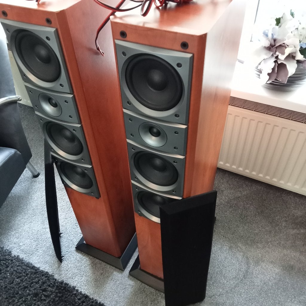 Grote zware Pioneer zuil luidspreker boxen /  S-H509 V, Audio, Tv en Foto, Luidsprekers, Ophalen, Vloerstaande luidspreker, Gebruikt