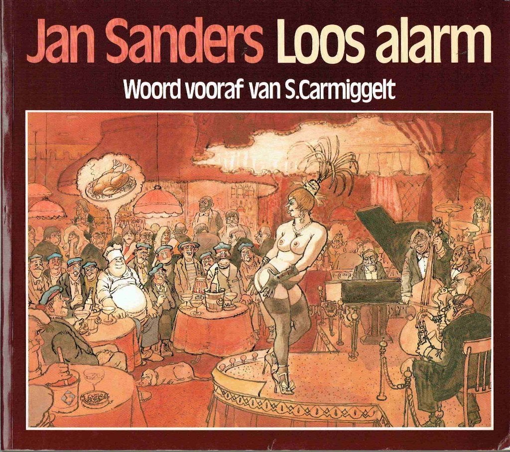 Boek Jan Sanders Loos Alarm, Verzenden, Gelezen, Overige onderwerpen