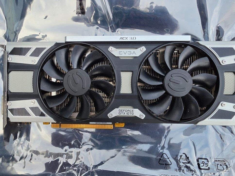 EVGA GeForce GTX 1070 SC GAMING ACX 3.0, PCI-Express 3, Gebruikt, HDMI, Ophalen of Verzenden