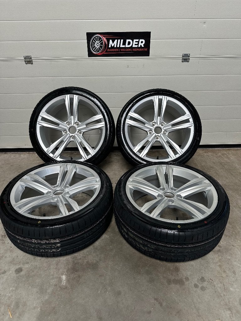 VW Sebring Look velgen + Zomerbanden 18 inch 5x112 Nieuw, 18 inch, Industrieweg Oost 5b9, Velg(en), Nieuw