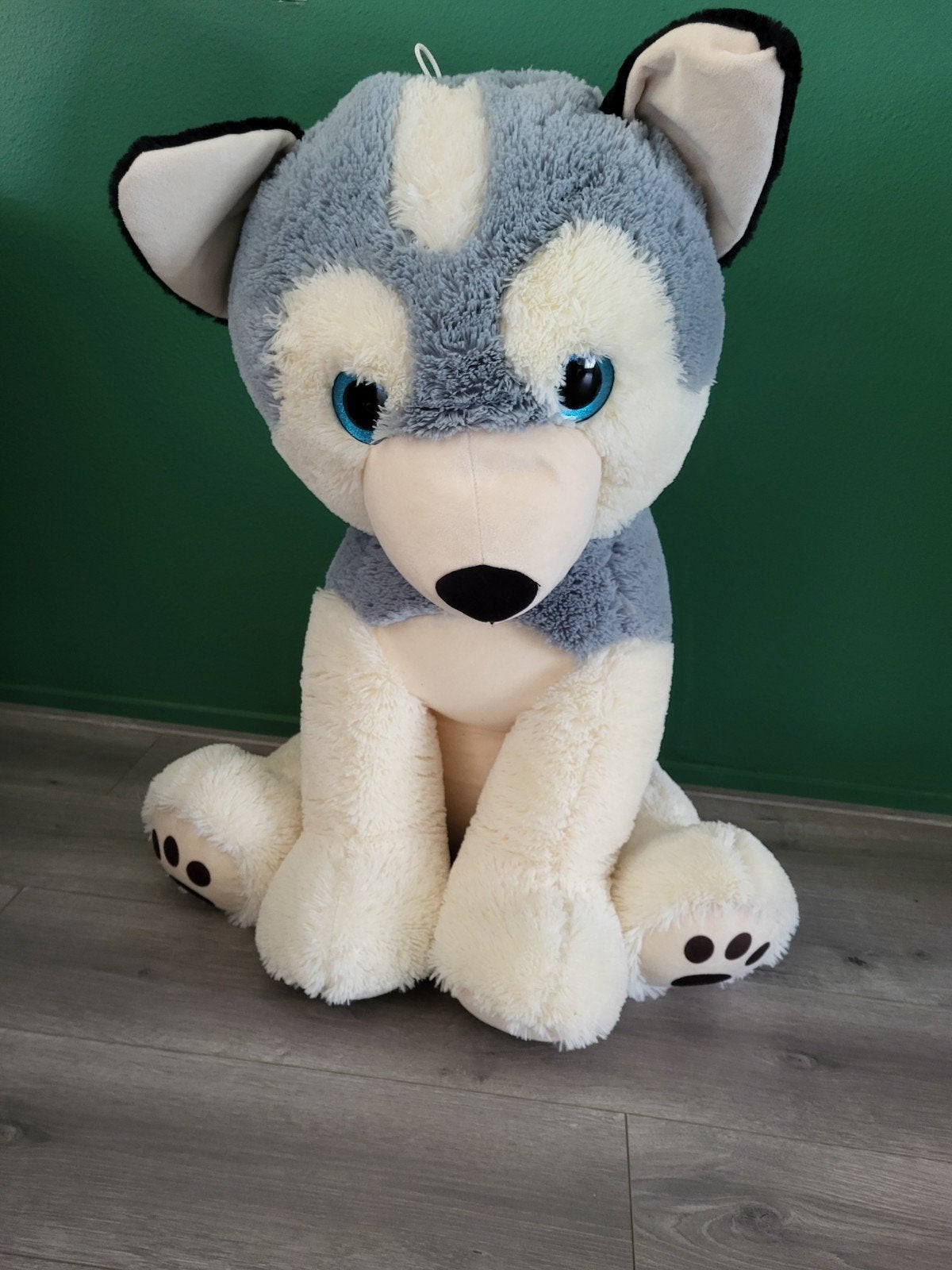 TE KOOP HELE GROTE HUSKY KNUFFEL, Ophalen of Verzenden, Zo goed als nieuw, Hond