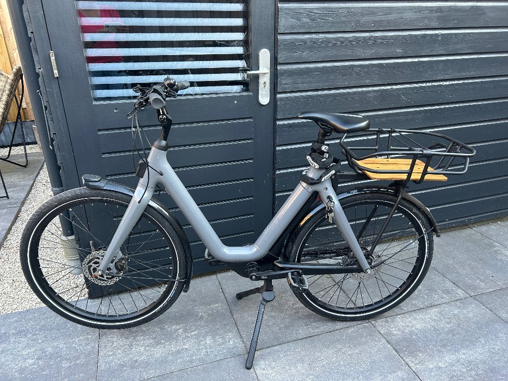 Stella Muto hybride e-bike – grijs, Gebruikt, 51 tot 55 cm, 50 km per accu of meer, Ophalen