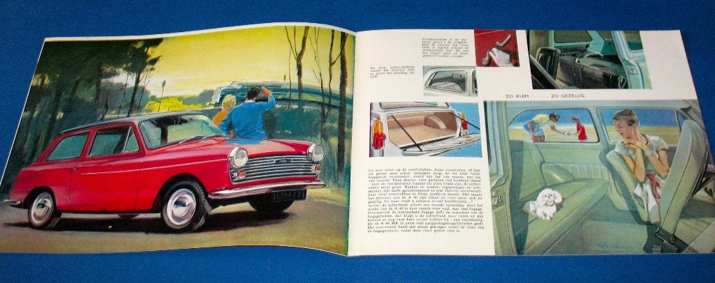 Folder autofolder Austin MKII MK II 40 1100CC ZGAN, Ophalen of Verzenden, Zo goed als nieuw, Overige merken, Austin rover