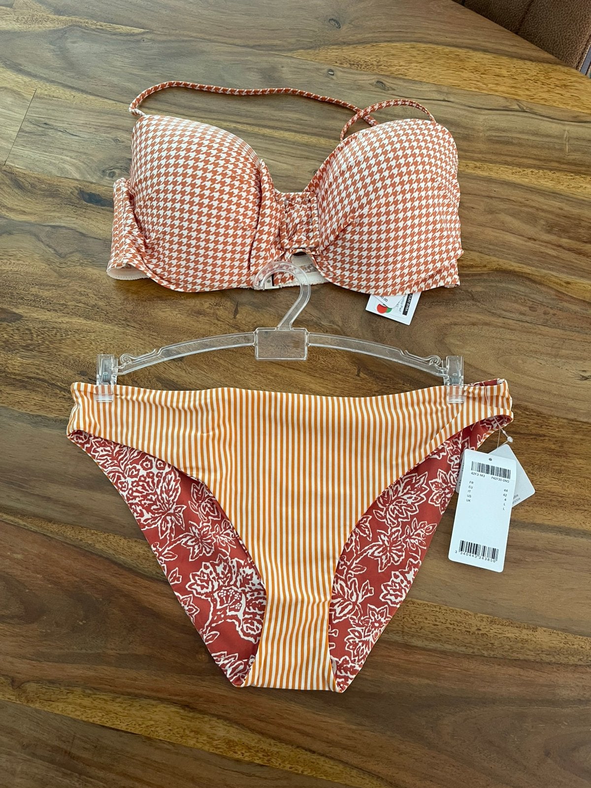 Beachlife en passionata combi bikini 42d kan strapless, Verzenden, Nieuw, Bruin, Bikini